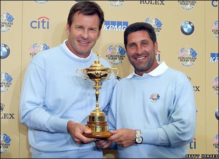 Faldo and Olazabal