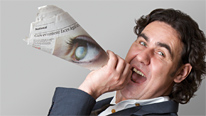 Cockney geezer Micky Flanagan