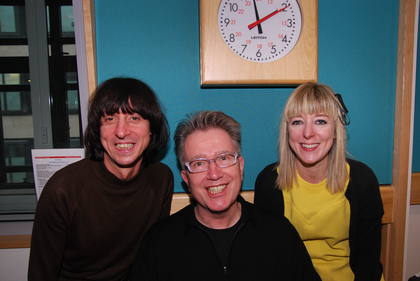 Tom with The Lovely Eggs