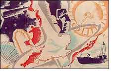 Waterproof membership card of the Goldfish Club