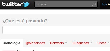 Pagina de Twitter