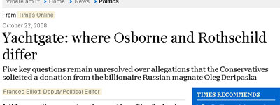 The Times opts for 'Yachtgate'