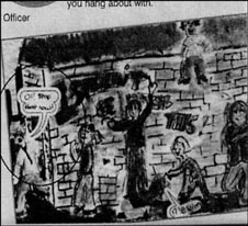 Anti-graffiti leaflet