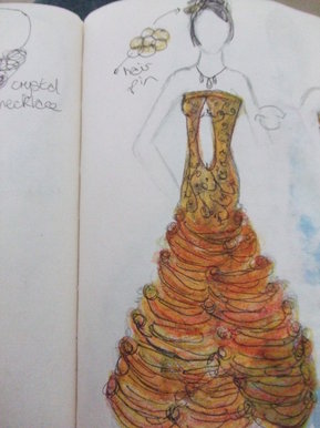 One of my thousands of dress designs