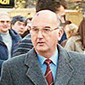 No, it's not really Mikhail Gorbachev - it's a lookalike street performer