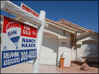 Foreclosed home in Las Vegas