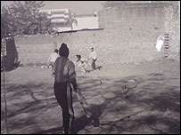 Cricketers in the Punjab