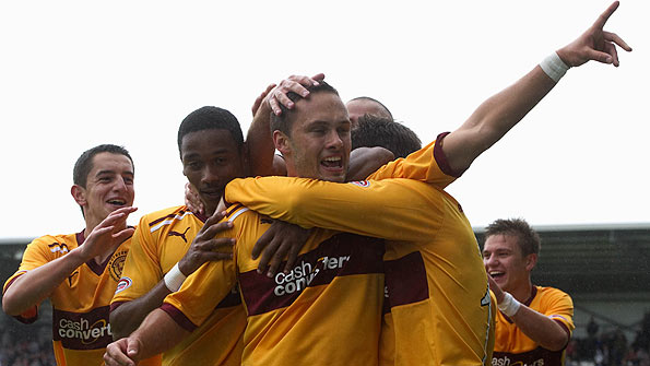 Motherwell are riding high in the Scottish Premier League