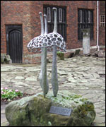 Memorial sculpture in Christchurch Park, Ipswich