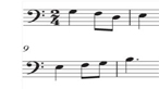 musical notation