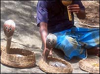 Snake charmer