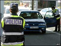 Španělští policisté (ilustrační foto)