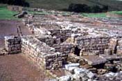 An image of Vindolanda's main street