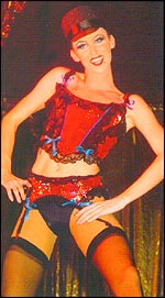 Juicy Lucy wiggles her hips