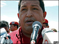 O presidente da Venezuela, Hugo Chávez (foto de arquivo)