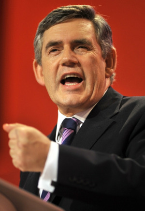 Gordon Brown at 2009 conference