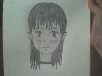 Manga style girl