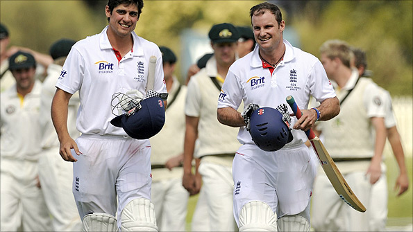 Alastair Cook and Andrew Strauss