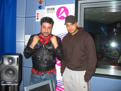 Bobby with Notorious Jatt