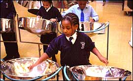 The steel band