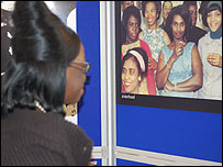 At the BHM launch at the art gallery