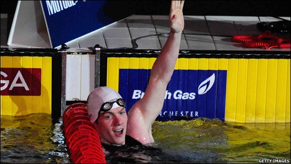 British swimmer Michael Rock