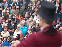 Cabot Circus opening ceremony