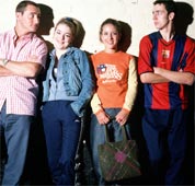 Two Pints Of Lager And A Packet Of Crisps