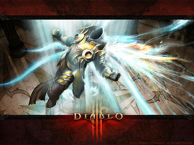 Diablo III - pantalla de inicio