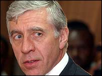 Ngoại trưởng Anh Jack Straw