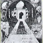 Christmas 1944, Greetings received from India sent by Charlie Hague to the Yorkshire Observer