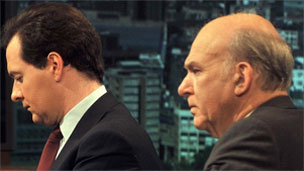George Osborne and Vince Cable