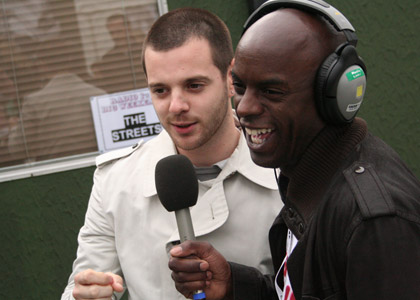 Saturday - backstage