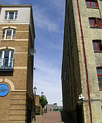 Old and new buildings
