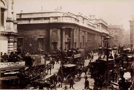 Bank Of England, London (c 1890) by George Washington Wilson (1823-1893), copyright NMPFT/SSPL