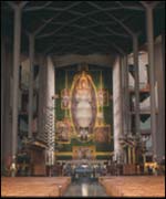 Interior of Coventry Cathedral 