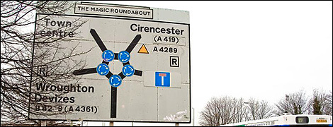 Swindon's Magic Roundabout