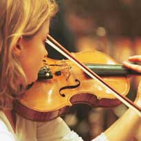 Violinist from the BBC SO