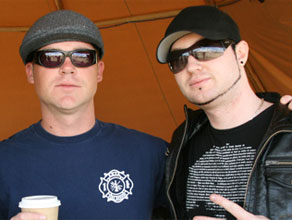 Daniel P Carter and Zane Lowe