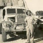 Ron Wilson with his lorry