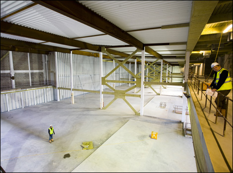 Cinema De Lux - unfinished interior