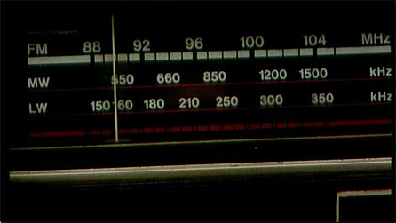 Radio dial