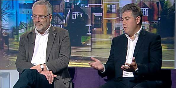 Steve Morphew and Brandon Lewis