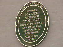 Small Faces plaque