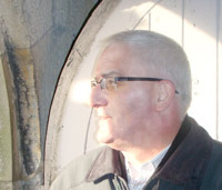 Sacristan, Kevin Glackin, has found dozens of pigeon carcases on the tower 