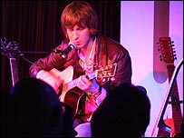 Scott at the Glee Club