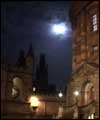 The moon over the Radcliffe Camera