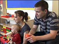 Teenage moms and dads