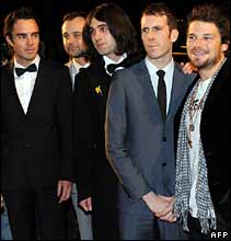 Damon Gameau, Gyton Grantley, Mark Leonard Winter, Tom Wright and Nathan Phillips who play the Balibo Five