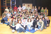 Golygfa o'r cynhyrchiad